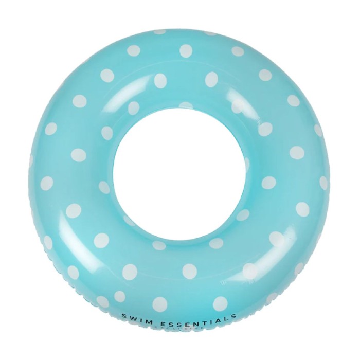 Swim Essentials: Σωσίβιο ⌀90εκ. για παιδιά από 6+ ετών - "Blue with white dots"