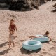 Swim Essentials: Σωσίβιο ⌀90εκ. για παιδιά από 6+ ετών - "Blue with white dots"