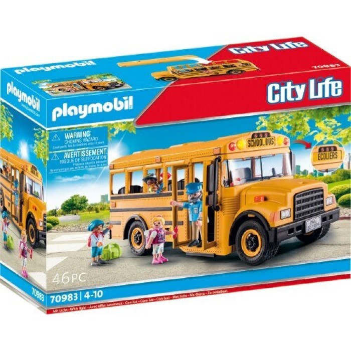 Playmobil City Life Σχολικό Λεωφορείο με Μαθητές για 4-10 ετών