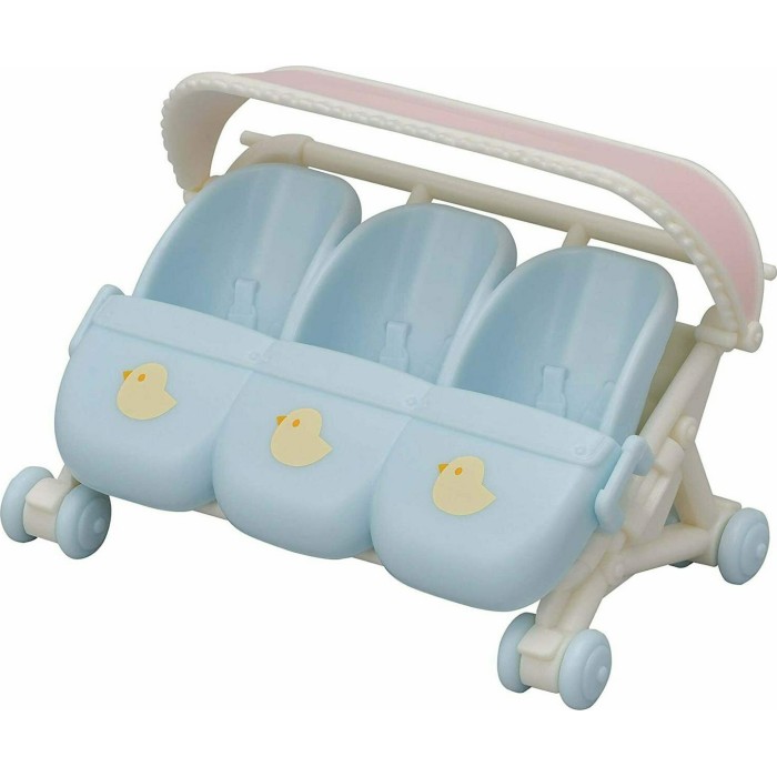 Sylvanian Families Triplets Stroller