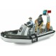 Bruder Παιχνίδι Μινιατούρα Police Boat για 4+ Ετών
