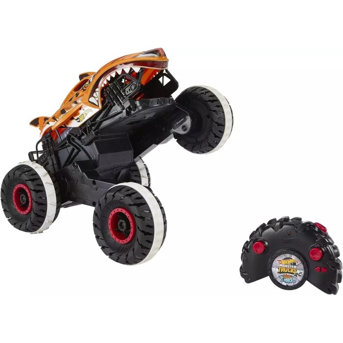 Παιχνιδολαμπάδα Hot Wheels Unstoppable Tiger Shark για 4+ Ετών Mattel