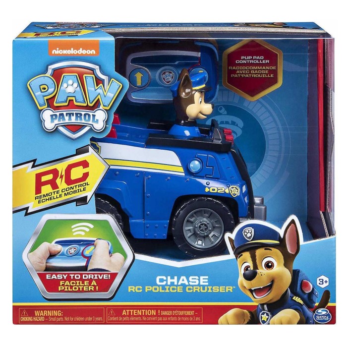 Spin Master Αυτοκινητάκι Paw Patrol Chase Police Cruiser για 3+ Ετών
