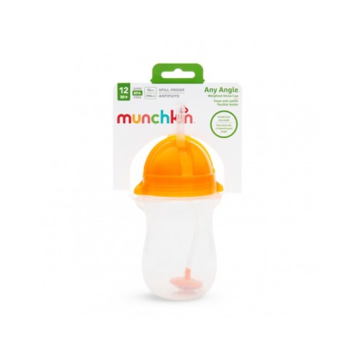 Munchkin Tip N Sip Tall Πορτοκαλί 296ml