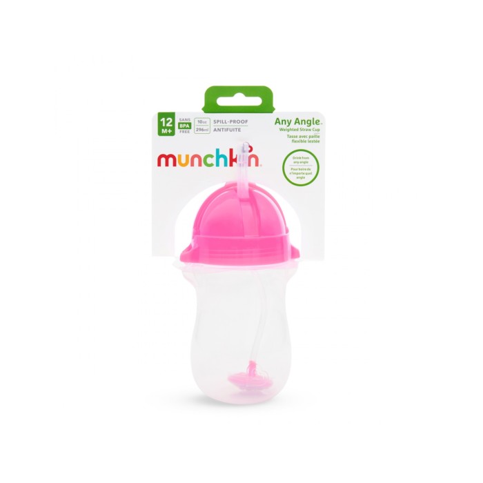 Munchkin Tip N Sip Tall Ροζ 296ml