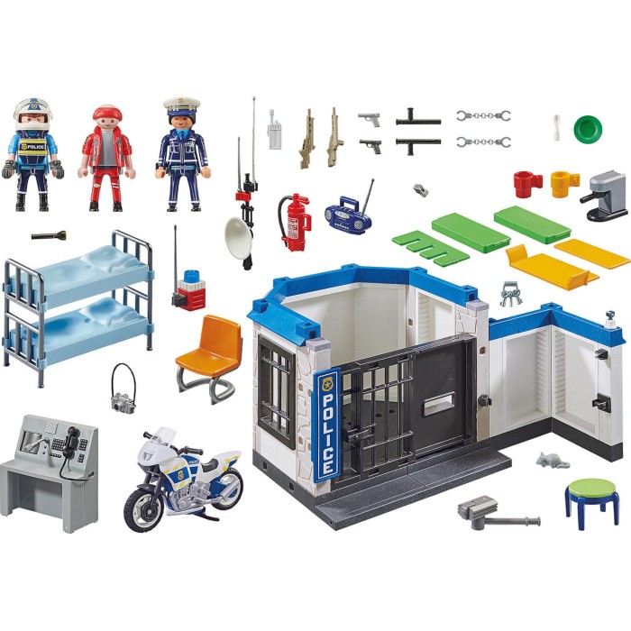 Playmobil City Action Αστυνομικό Τμήμα για 4-10 ετών