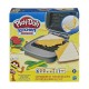 Hasbro Play-Doh Πλαστελίνη - Παιχνίδι Kitchen Creations Cheesy Sandwich για 3+ Ετών, 7τμχ