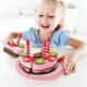 Hape Double Flavored Birthday Cake - Διώροφη Τούρτα Γενεθλίων Με Κεράκια & Ευχετήρια Κάρτα 