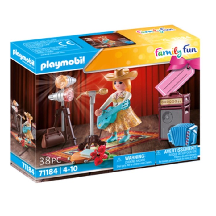 Playmobil Family Fun Τραγουδίστρια Μουσικής για 4-10 ετών