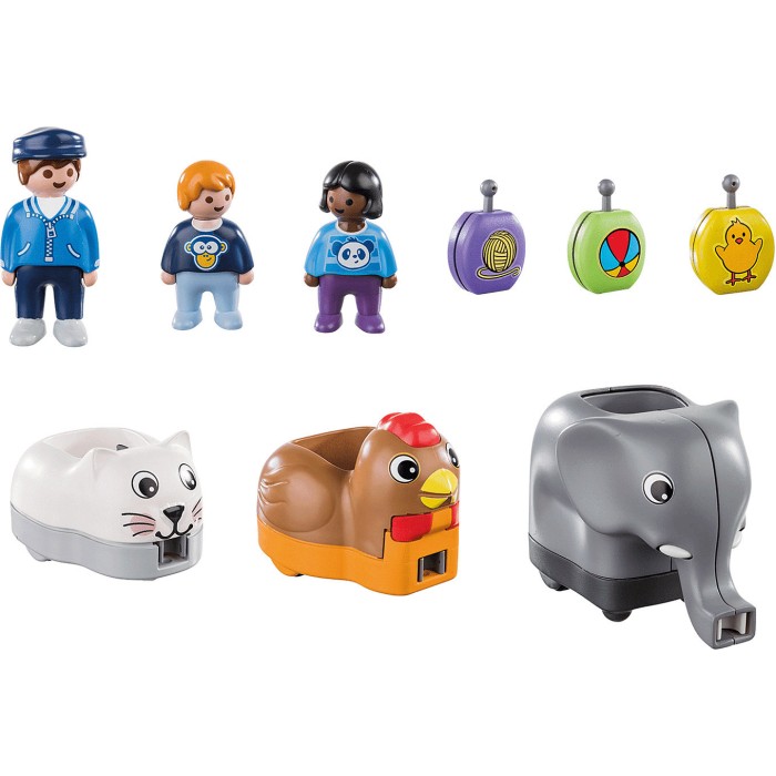 Playmobil 123 Animal Train για 1.5+ ετών