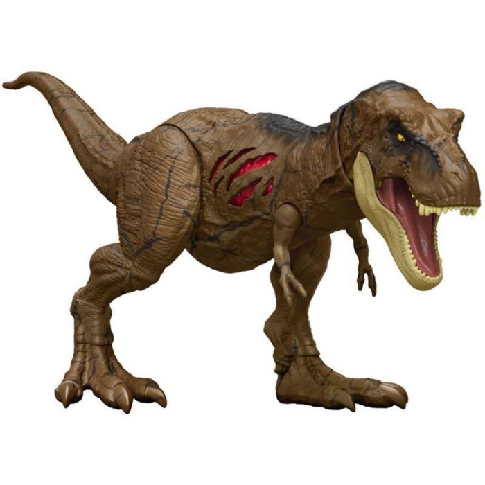 Παιχνιδολαμπάδα Jurassic World Movie Extreme Damage T-Rex για 4+ Ετών Mattel