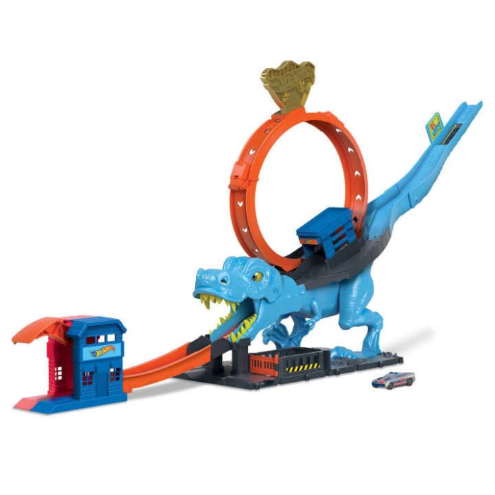 Mattel Πίστα Hot Wheels City T-Rex για 4+ Ετών