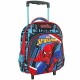 Spiderman Σχολική Τσάντα Τρόλεϊ Νηπιαγωγείου