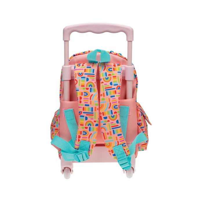 Fisher Price Balloon Σχολική Τσάντα Τρόλεϊ Νηπιαγωγείου Πολύχρωμη