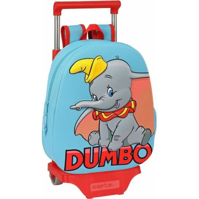 Safta Dumbo 3D Σχολική Τσάντα Πλάτης Νηπιαγωγείου σε Γαλάζιο χρώμα
