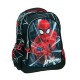 Gim Spiderman Σχολική Τσάντα Πλάτης Δημοτικού σε Μαύρο χρώμα