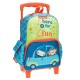 Fisher Price Car Σχολική Τσάντα Τρόλεϊ Νηπιαγωγείου Πολύχρωμη
