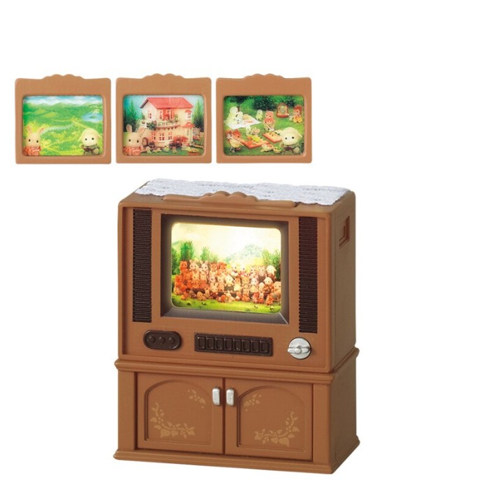 Sylvanian Families Deluxe TV Set