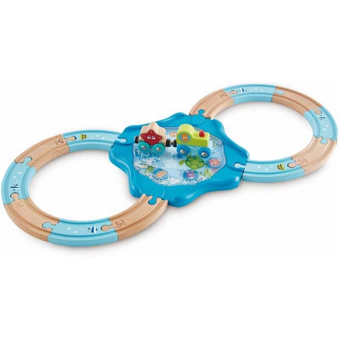 Hape Railway Ξύλινος Σιδηρόδρομος Undersea Figure Eight
