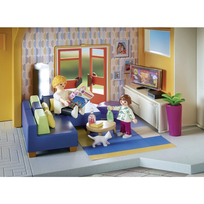 Playmobil City Life Family Room 