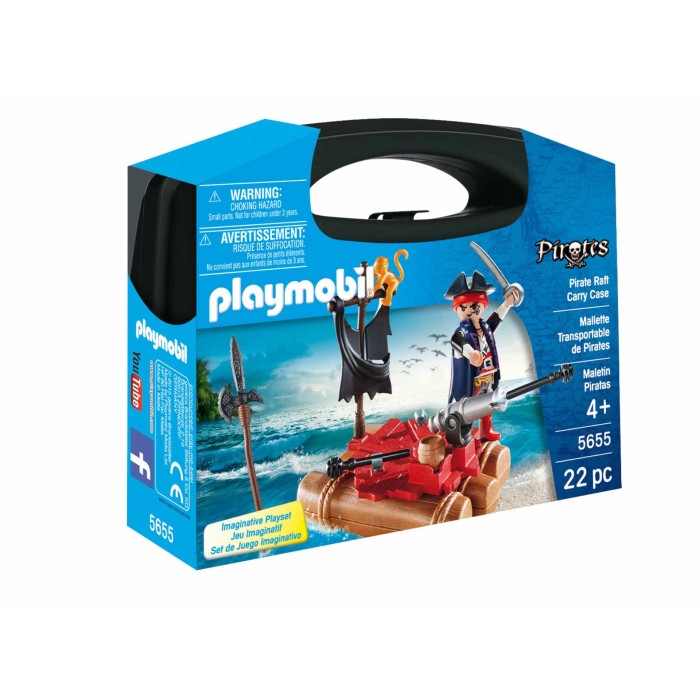 Playmobil Pirates Βαλιτσάκι: Πειρατής Σχεδία για 4+ ετών