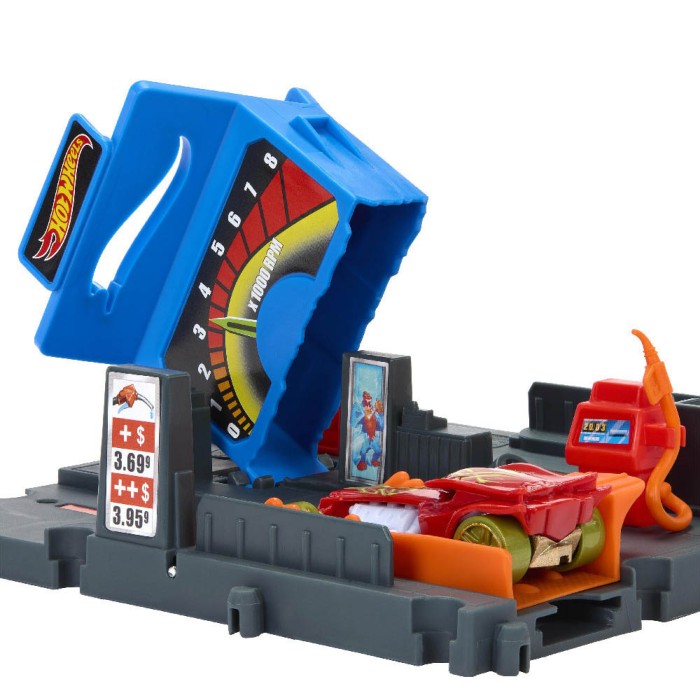 Mattel Πίστα Hot Wheels City Fuel Station Shift για 4+ Ετών