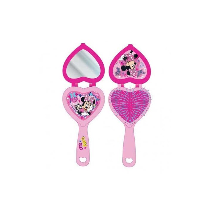 Παιδική Βούρτσα Μαλλιών Σετ Minnie Mouse Ροζ